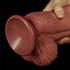 10'' Dual layered Platinum Silicone Cock